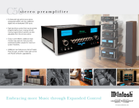 McIntosh C50 - Brochure 
